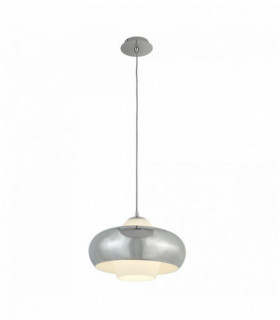 Suspension 1 Ampulle Chrom mit Opalglas