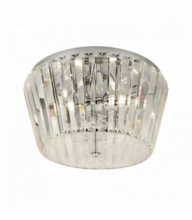 Ceiling tiara 3 chome Lampen mit Kristallglas