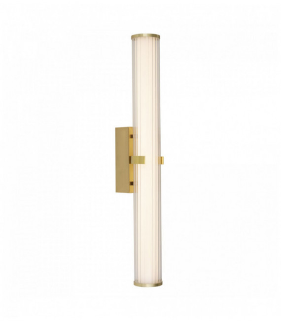 Applique murale dorée à pince 23w. ip44