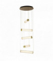 Suspension multi-goutte à led 5 ampoules