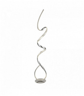 LED-Lampe mit Chrom twirls Kristall Diffusor