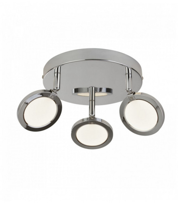 Languna round led projector 3 chrome bulbs