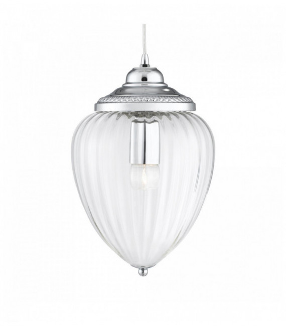Suspension Multi Drop 9 Chrom-Lampen