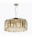 Suspension clarissa 5 ampoules chrome transparent