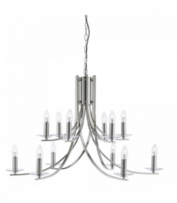 Chandelier ascona 12 bulbs