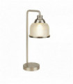 Lampe de table bistro ii 1 ampoule - inox
