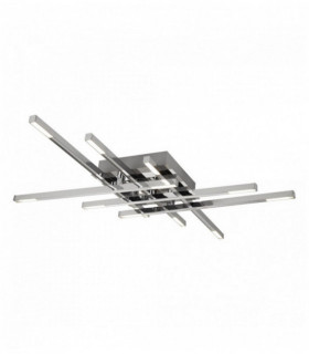 Decke Gitter 6 mit satiniertem Glas Arm - geführt