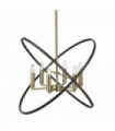 Suspension hoopla 6 ampoules bronze