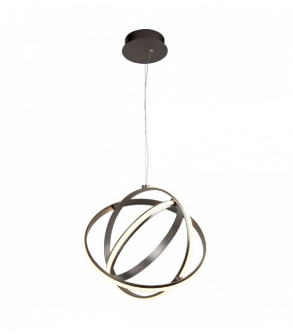 Suspension gyroskopischen del Nickel satiniert gebürstet Magie 3 Ampullen