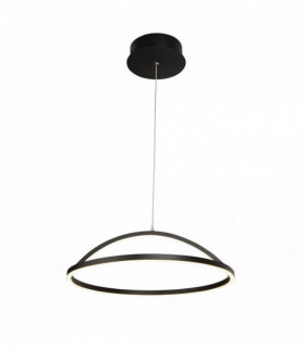 Suspension led magique noir mat