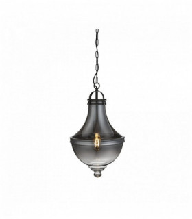 Suspension cairo 1 ampoule verre fumé avec étain
