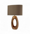 Craftsman bronze oval base table lamp 1 light