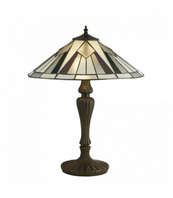 Gatsby table lamp tiffany bronze / black / transparent / white / multi