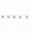 Kit de câbles led track & spot 5 ampoules têtes de gyroscope réglables chrome