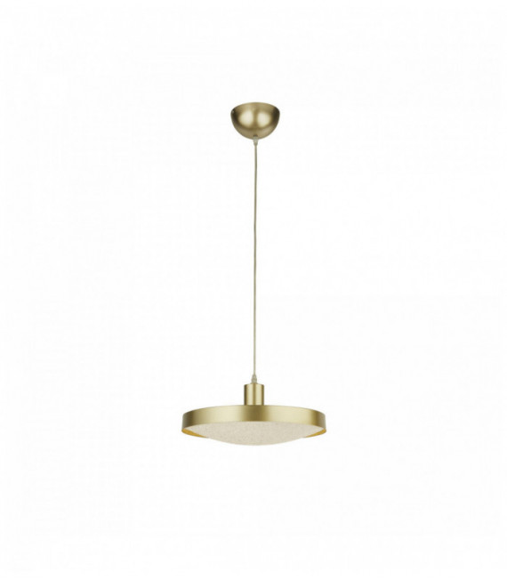 Suspension führte Untertasse - Gold mit Kristallsand Diffusor