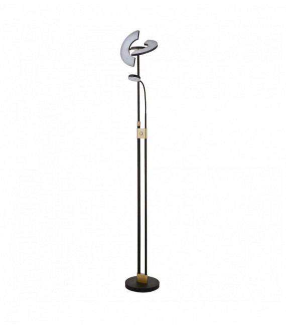 LED-Lampe gio Mutter & Kind Matte Black & Satin Messing