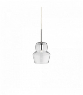 ZENO Trasparente Sospensione 1 Lampadina Diametro 16 Cm