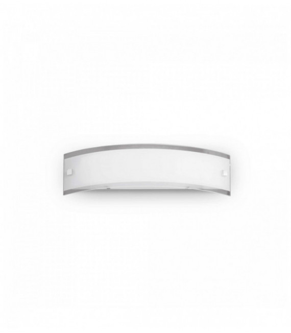 Weiße Wandleuchte DENIS 1 Glühlampe Durchmesser 46 cm