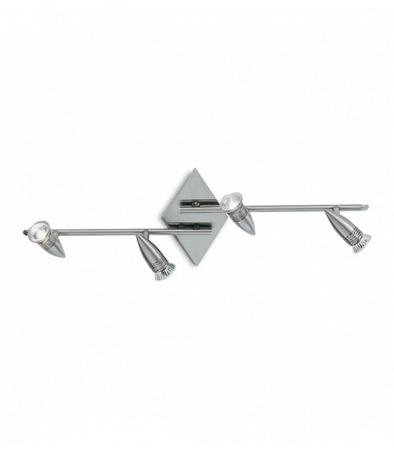 ALFA Nickel Deckenleuchte 4 Lampen