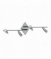 Plafonnier Nickel ALFA 4 ampoules