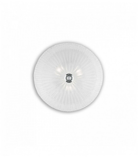 Plafonnier Transparent SHELL 3 ampoules