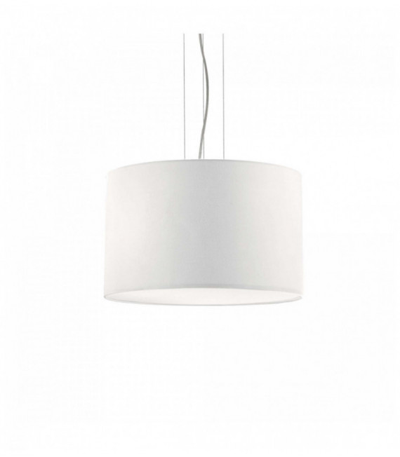 WHEEL white pendant light 3 bulbs