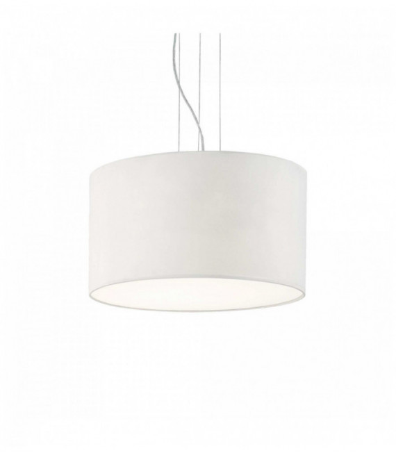 Lampada a sospensione bianca WHEEL 5 lampadine