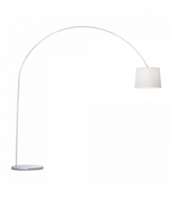 Lampadaire Blanc DORSALE 1 ampoule en métal