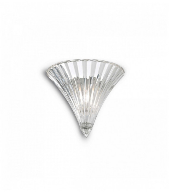 SANTA Transparente Wandleuchte 1 Glühlampe Breite 33 cm