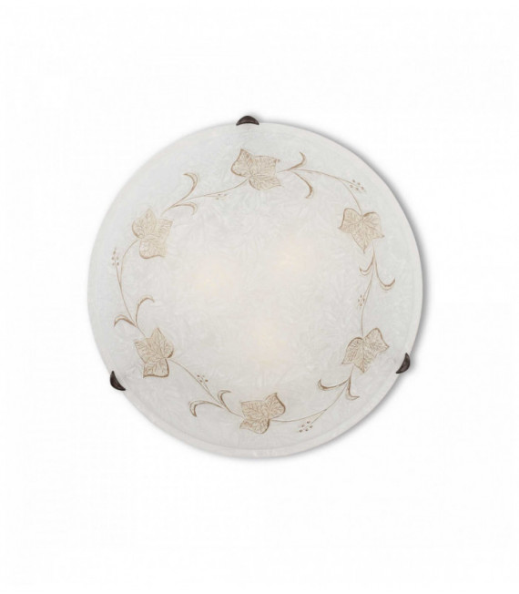 Amber FOGLIA ceiling light 3 bulbs