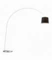 Lampadaire Noir DORSALE 1 ampoule en métal