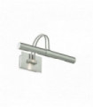 Nickel CICO wall light 2 bulbs