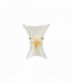 FIOCCO Amber wall light 1 bulb Diameter 42 Cm