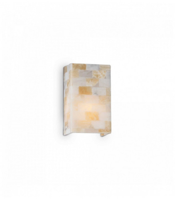 SCACCHI Amber wall light 1 bulb
