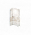 Applique murale Alabastre STONES 2 ampoules