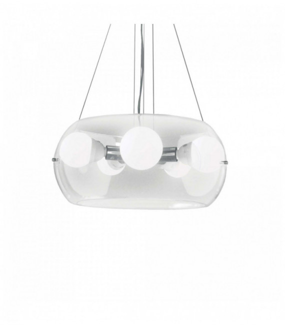Sospensione trasparente AUDI-10 5 lampadine