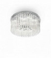Plafonnier Chrome ELEGANT 12 ampoules