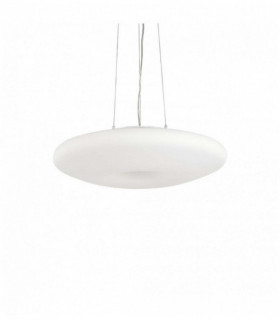 GLORY white pendant light 3 bulbs Diameter 20 Cm