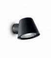 Wall light black GAS 1 bulb