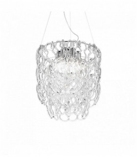 Suspension Chromée ALBA 7 ampoules