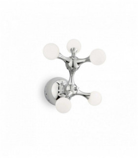 Applique bianco NODI BIANCO 5 lampadine