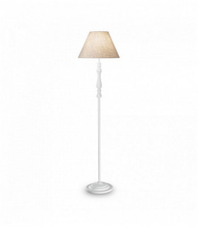 Lampadaire Blanc antique PROVENCE 1 ampoule