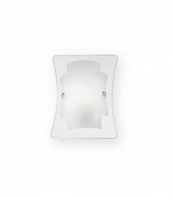White wall lamp TRIPLO 1 bulb