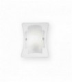 White wall lamp TRIPLO 1 bulb