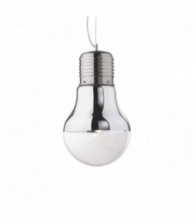 Chrome pendant LUCE CROMO 1 bulb
