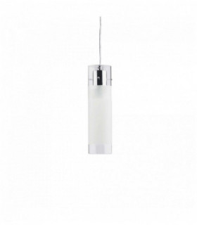 Suspension Chromée FLAM 1 ampoule Largeur 7 Cm