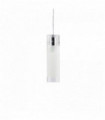 Suspension Chromée FLAM 1 ampoule Largeur 7 Cm