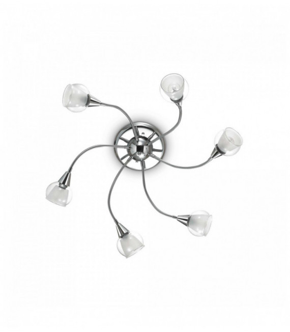 Plafonnier Transparent TENDER 6 ampoules