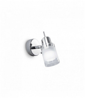 ELIS 1-light chrome wall light