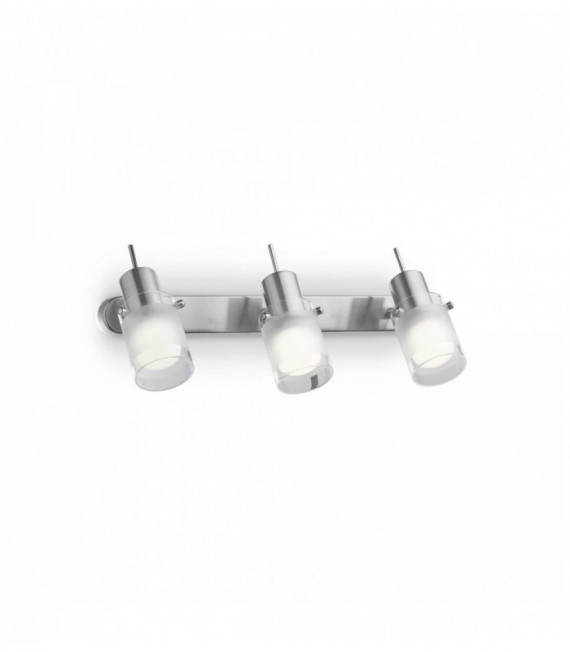 Aplique de cromo ELIS 3 luces